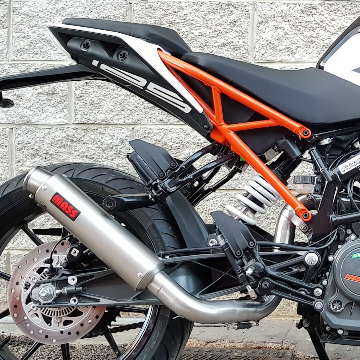 KTM デューク(DUKE)125 M1シリーズ フレイムチタン レーシング
