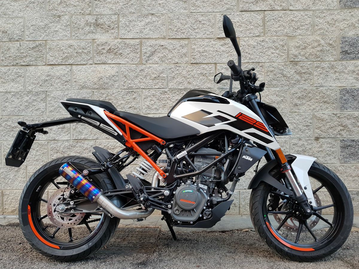 KTM デューク(DUKE)125 M1シリーズ フレイムチタン ハイフロー