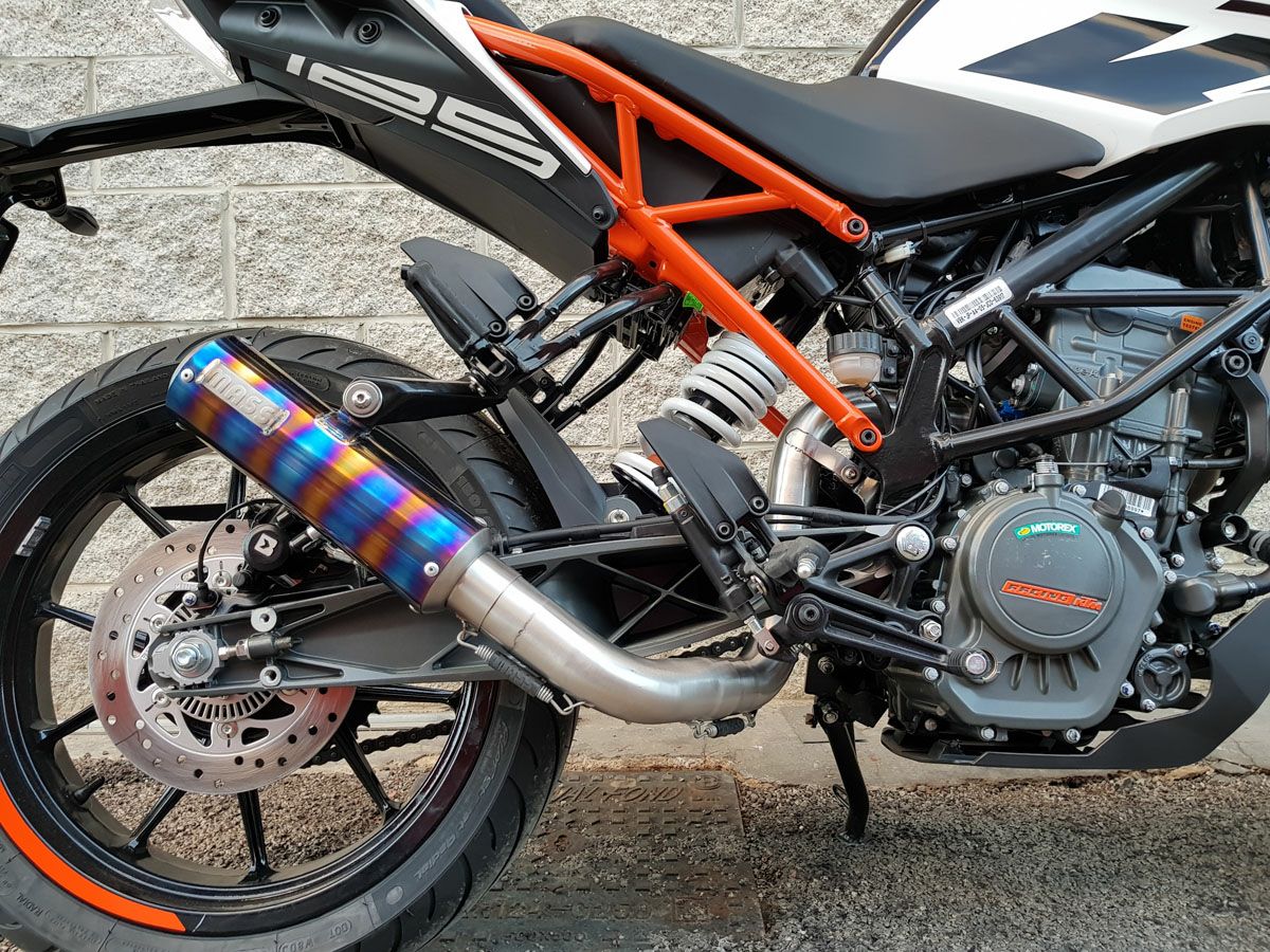KTM デューク(DUKE)125 M1シリーズ フレイムチタン レーシング