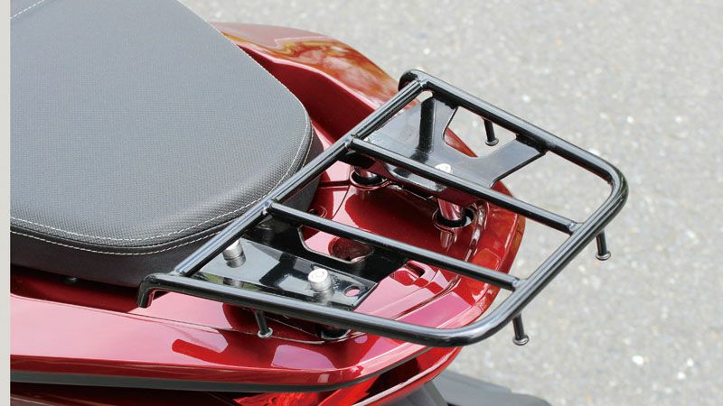 PCX125/150/160 リアキャリア ブラック キジマ | バイクカスタムパーツ