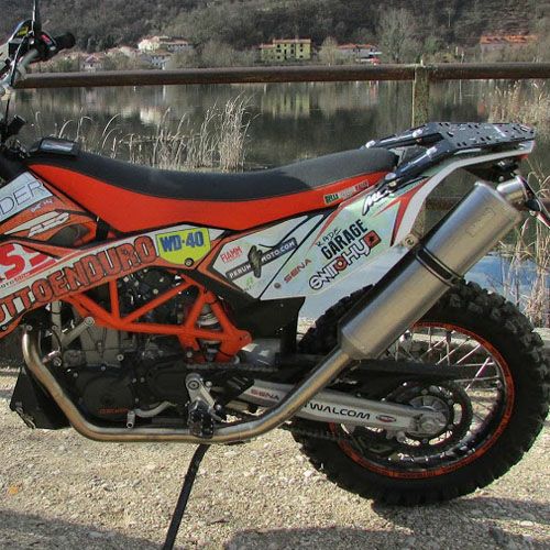 MIVV スリップオンマフラー STR-1 ステンレス KTM 690エンデューロR