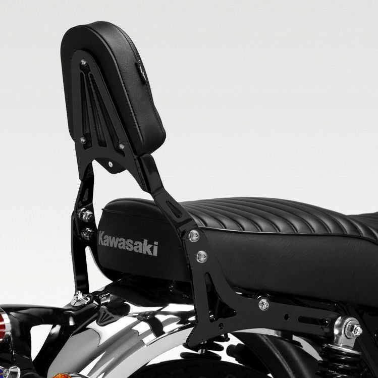 W650/W800 シーシーバー バックレスト ブラック DPM | バイクカスタム