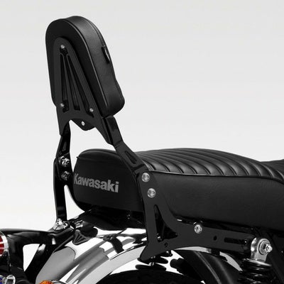 W650/W800 シーシーバー バックレスト ブラック DPM | バイクカスタム 