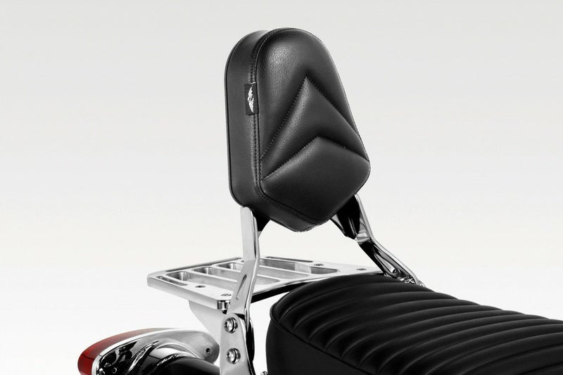 W650/W800 シーシーバー バックレスト クローム DPM | バイクカスタム 