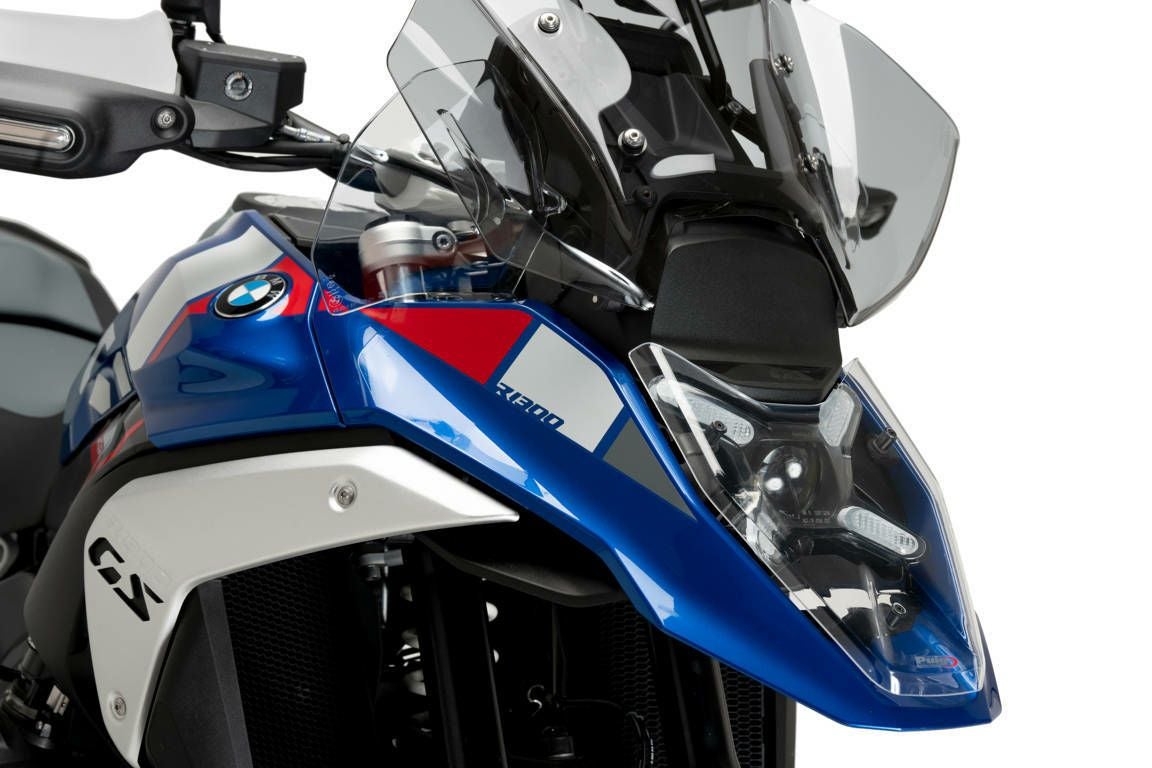 BMW R1300GS ヘッドライトプロテクター クリア Puig（プーチ