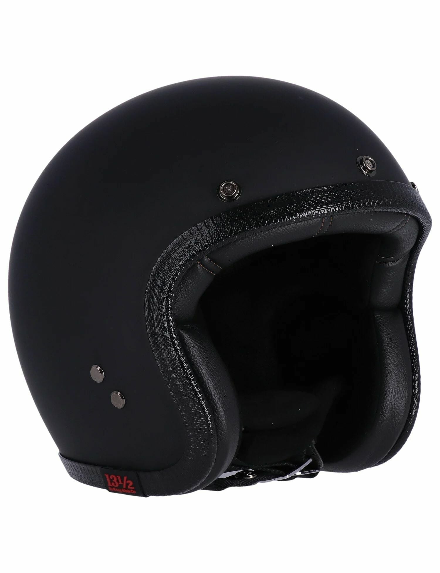 Roeg x 13-1/2 ジェットヘルメット マットブラック | バイクカスタム