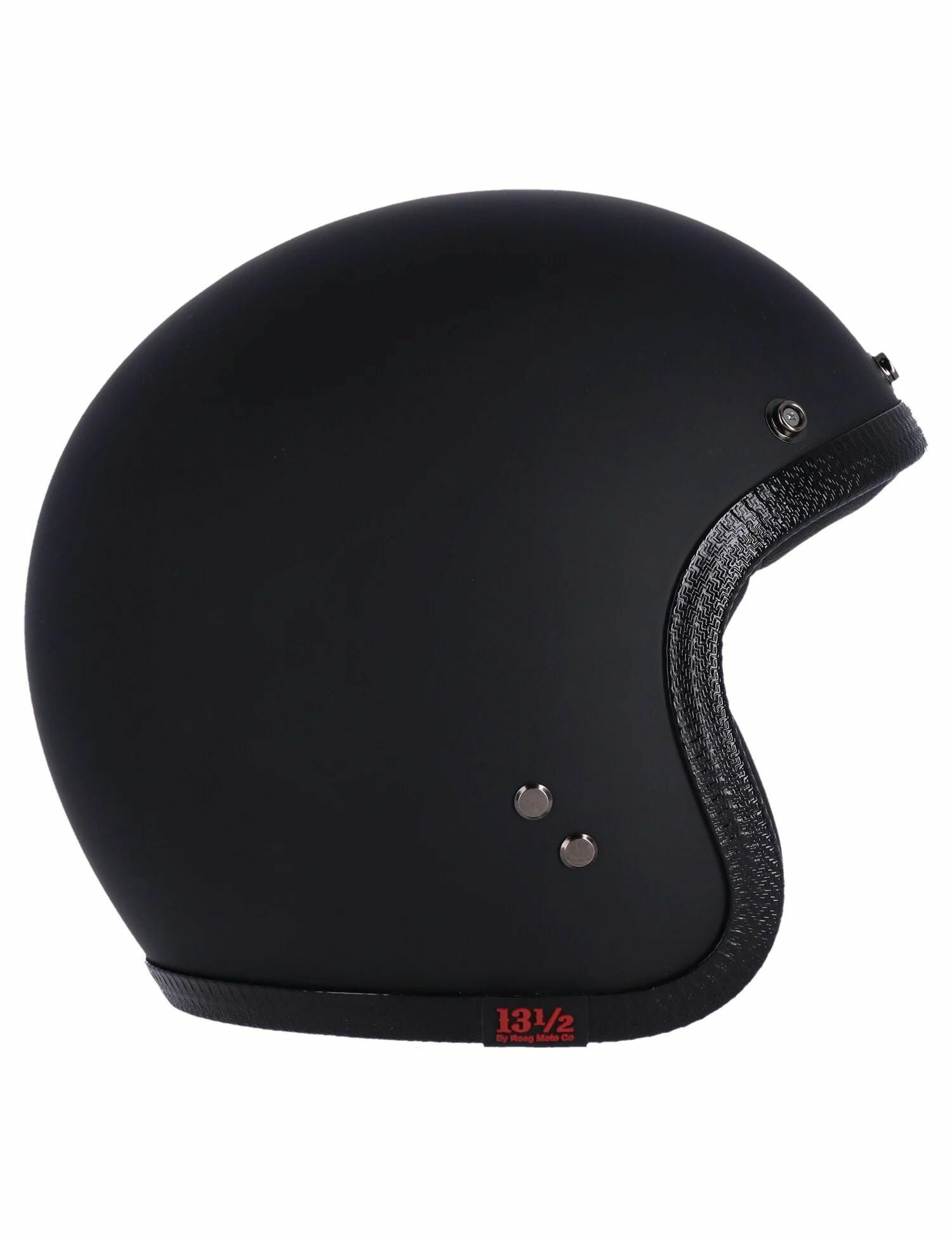 Roeg x 13-1/2 ジェットヘルメット マットブラック | バイクカスタム