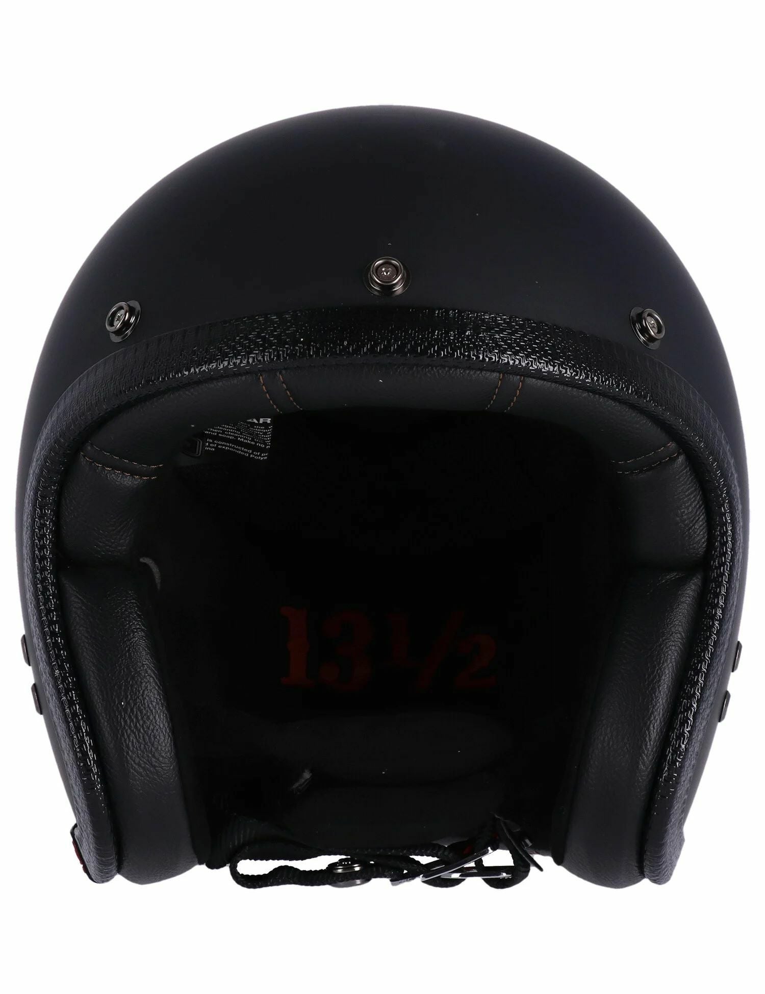 Roeg x 13-1/2 ジェットヘルメット マットブラック | バイクカスタム