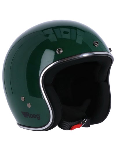 Roeg JETT ヘルメット レーシンググリーン | バイクカスタムパーツ専門 
