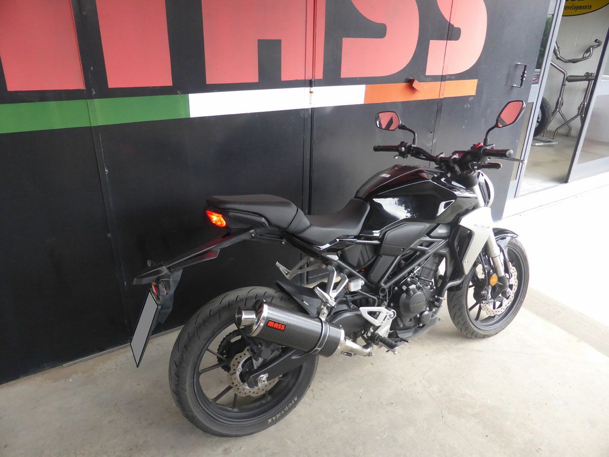 CB250R/CB300R オーバルカーボン スリップオンマフラー MASS Exhaust