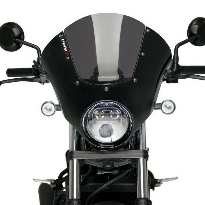 プーチ セミフェアリング ダークナイト レブル500 レブル250/500 20- フロントカウル フェアリング 