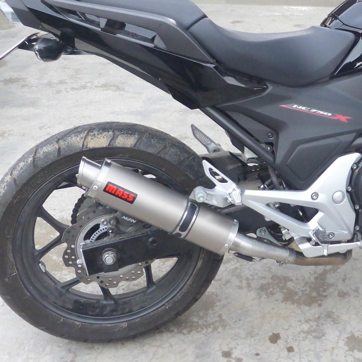 NC700/750/インテグラ GP1 チタン スリップオンマフラー MASS Exhaust