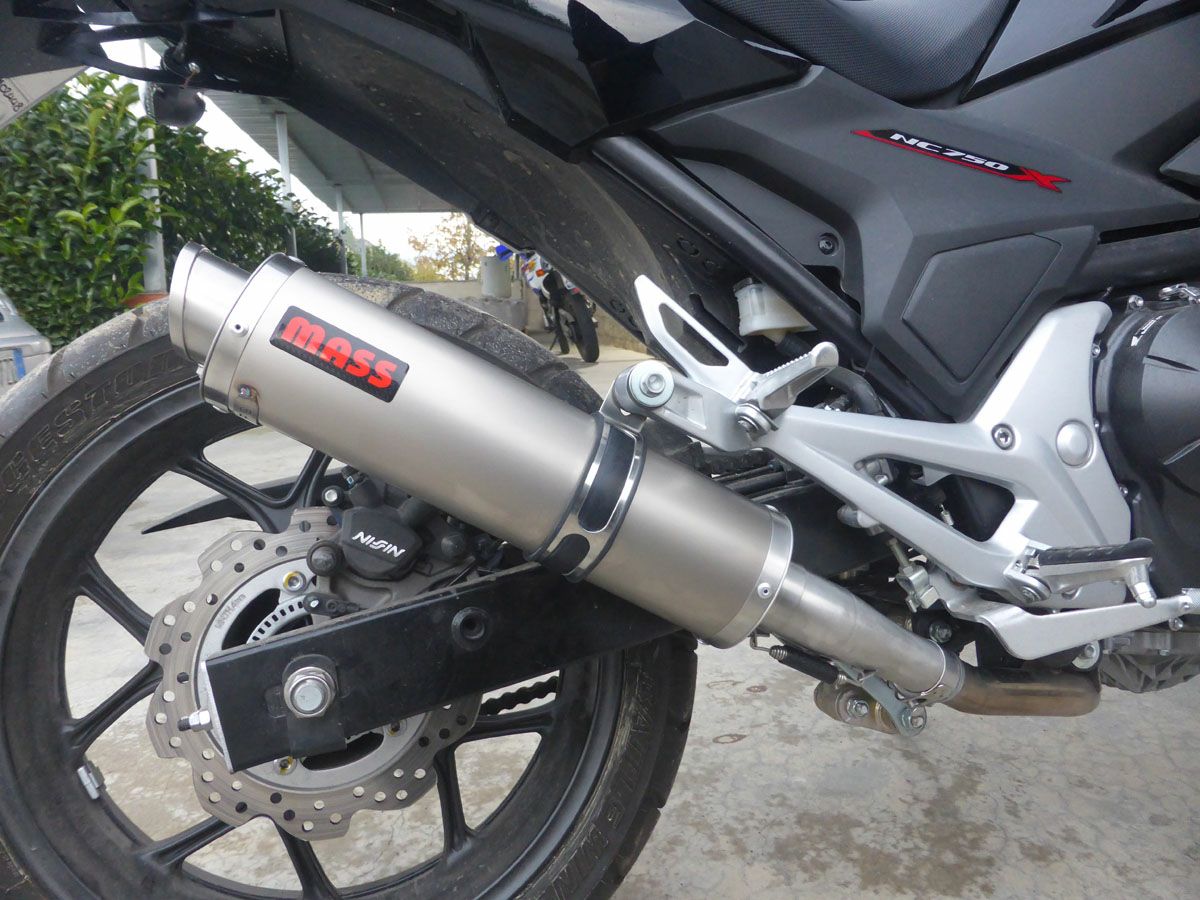 NC700/750/インテグラ GP1 ステンレス スリップオンマフラー MASS