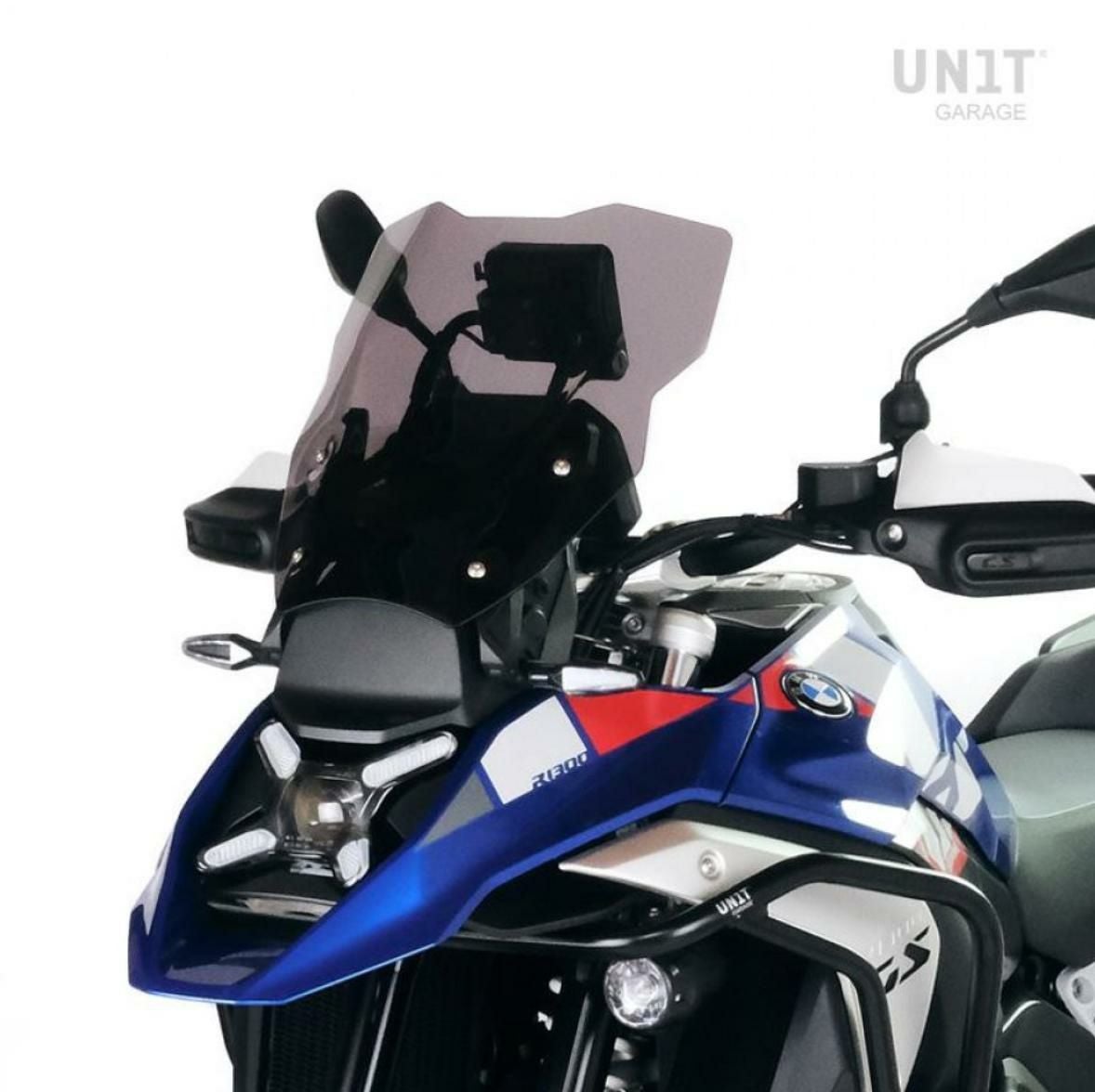 R1300GS BMW純正スモークローウィンドシールド BMW R1300GS/ADV 24- ウインドシールド L ダークスモーク （レーダー