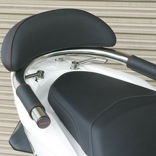 PCX125/150/160/HV バックレスト＆タンデムバー カーボンブラック