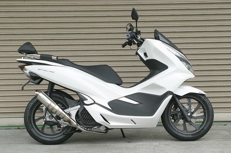 PCX125/150/160/HV バックレスト＆タンデムバー カーボンブラック