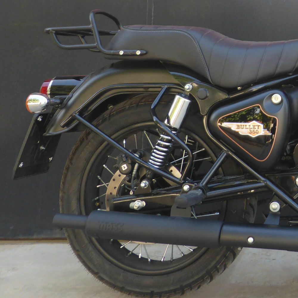 クラシック/ブリット350/500 純正マフラー ロイヤルエンフィールド ロイヤルエンフィールド ブリット350 ボトルステンレス スリップオン