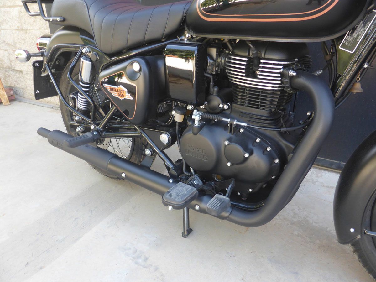 ロイヤルエンフィールド ブリット350 ボトルステンレス スリップオン