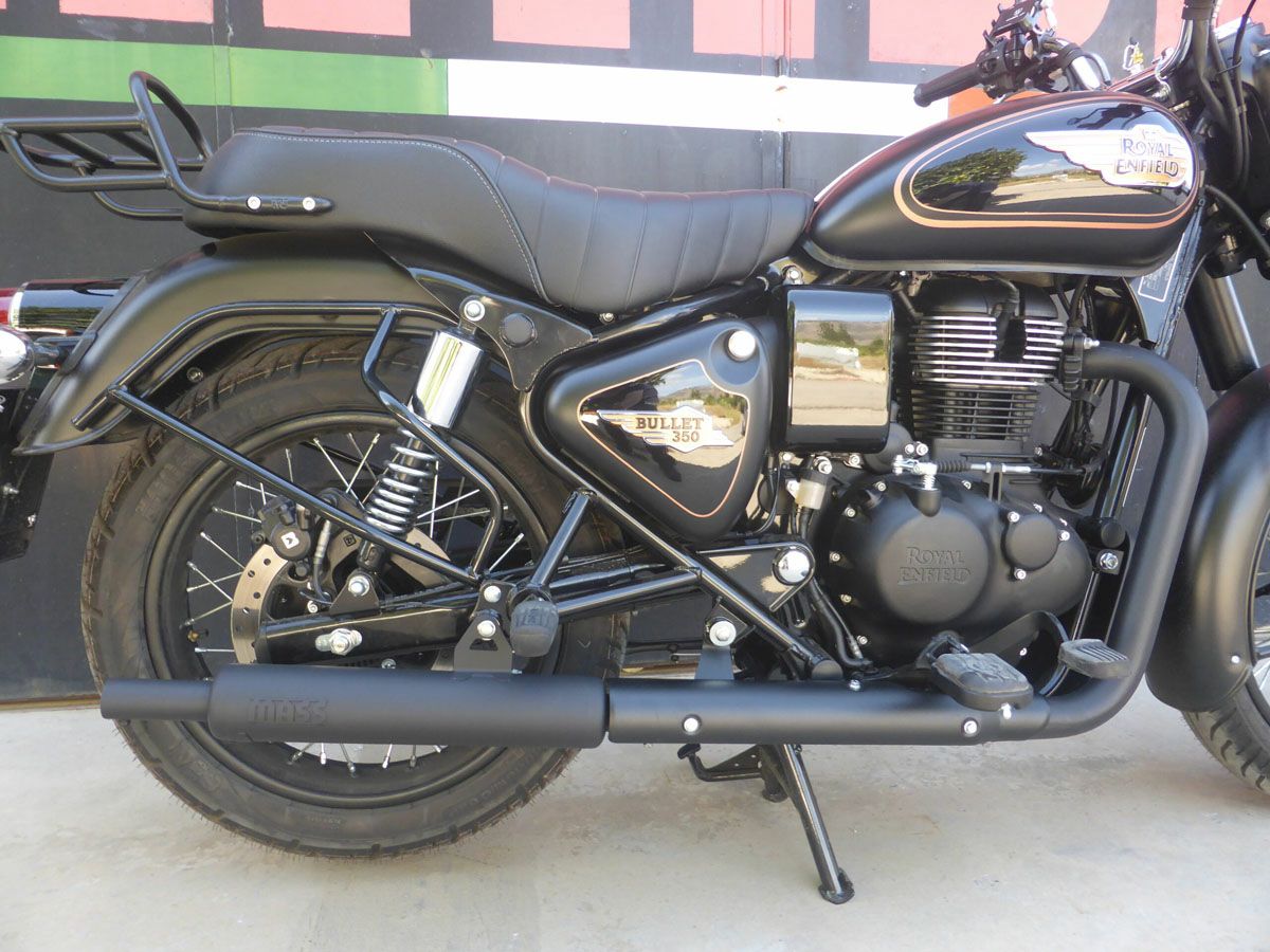 ロイヤルエンフィールド ブリット350 ボトルステンレス スリップオン