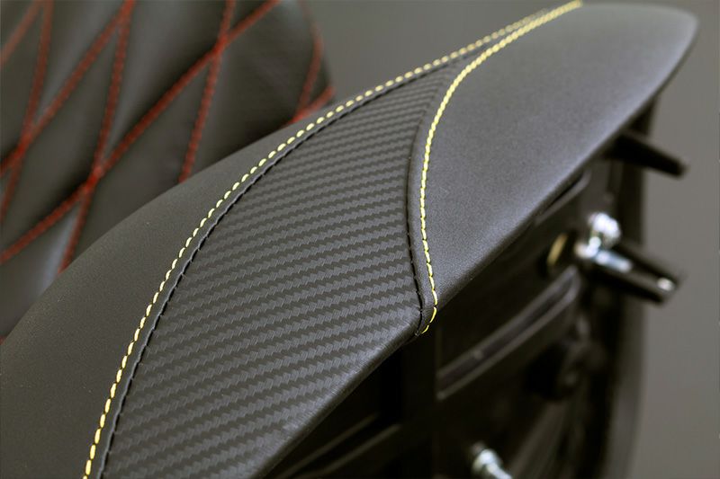 Z900RS/CAFE ヴァイパーシート イエロー スエード調バックスキン ARCHI