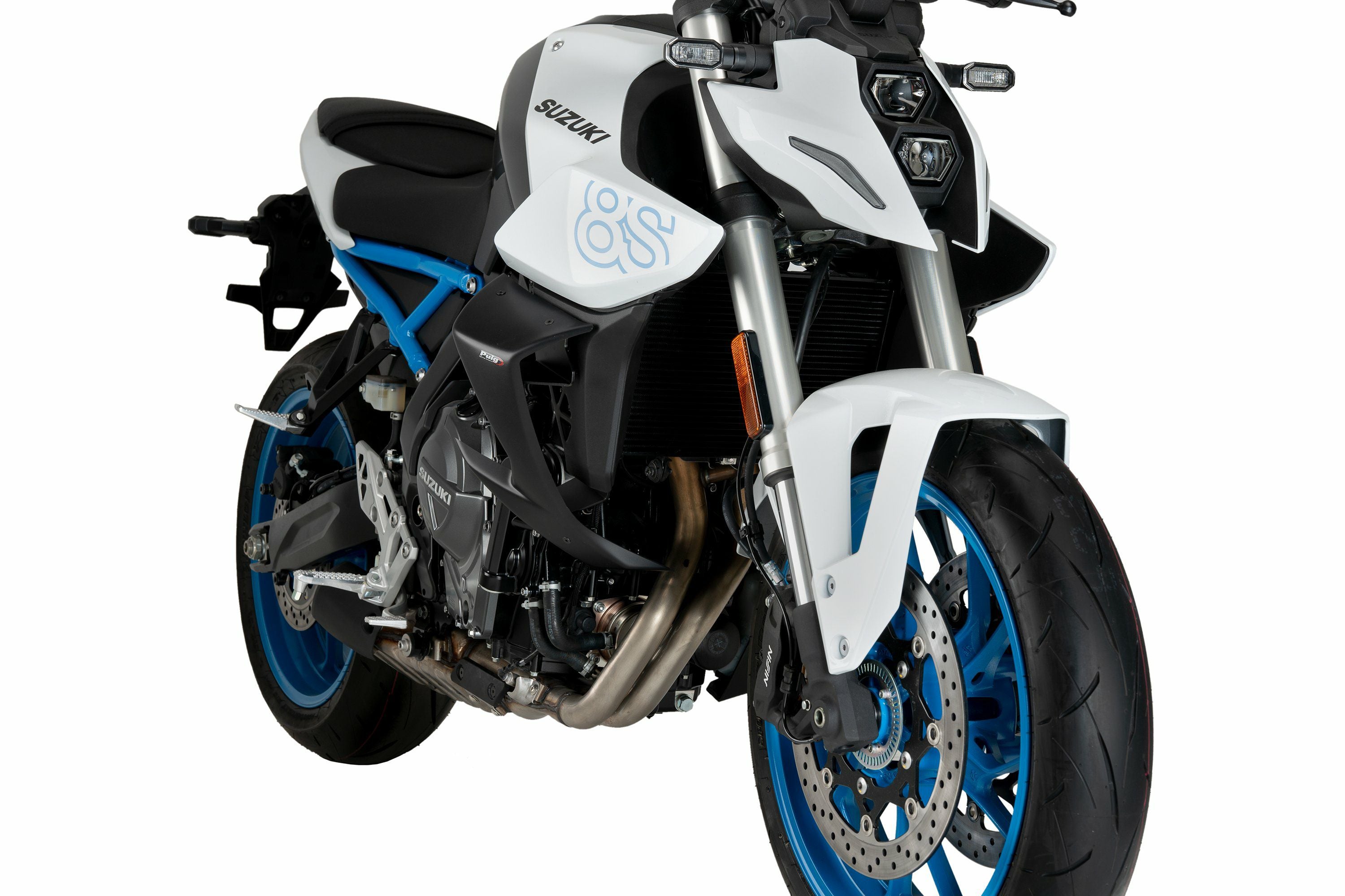 GSX-8S ダウンフォースネイキッド サイドスポイラー Puig | バイク