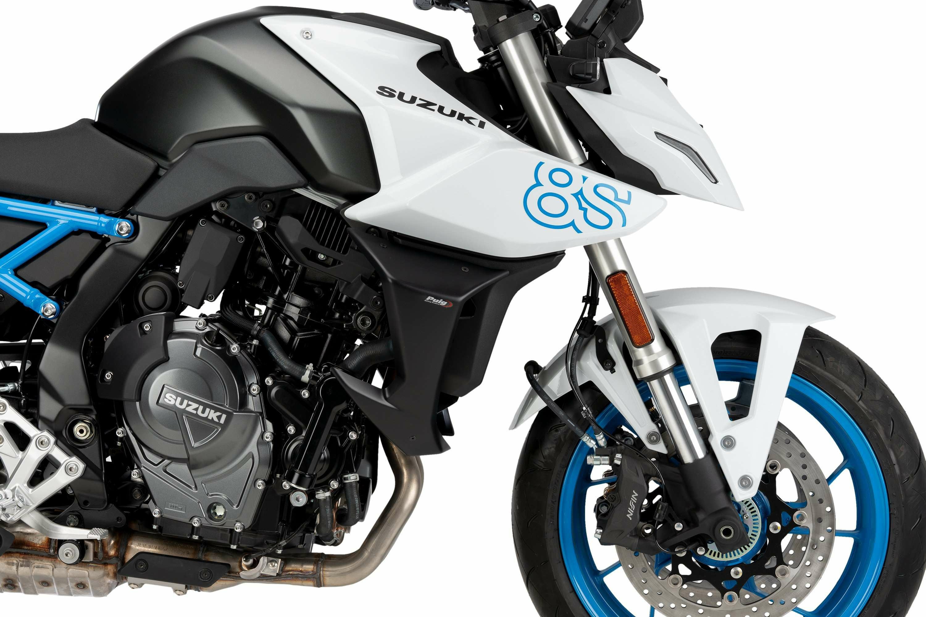 GSX-8S ダウンフォースネイキッド サイドスポイラー Puig | バイク