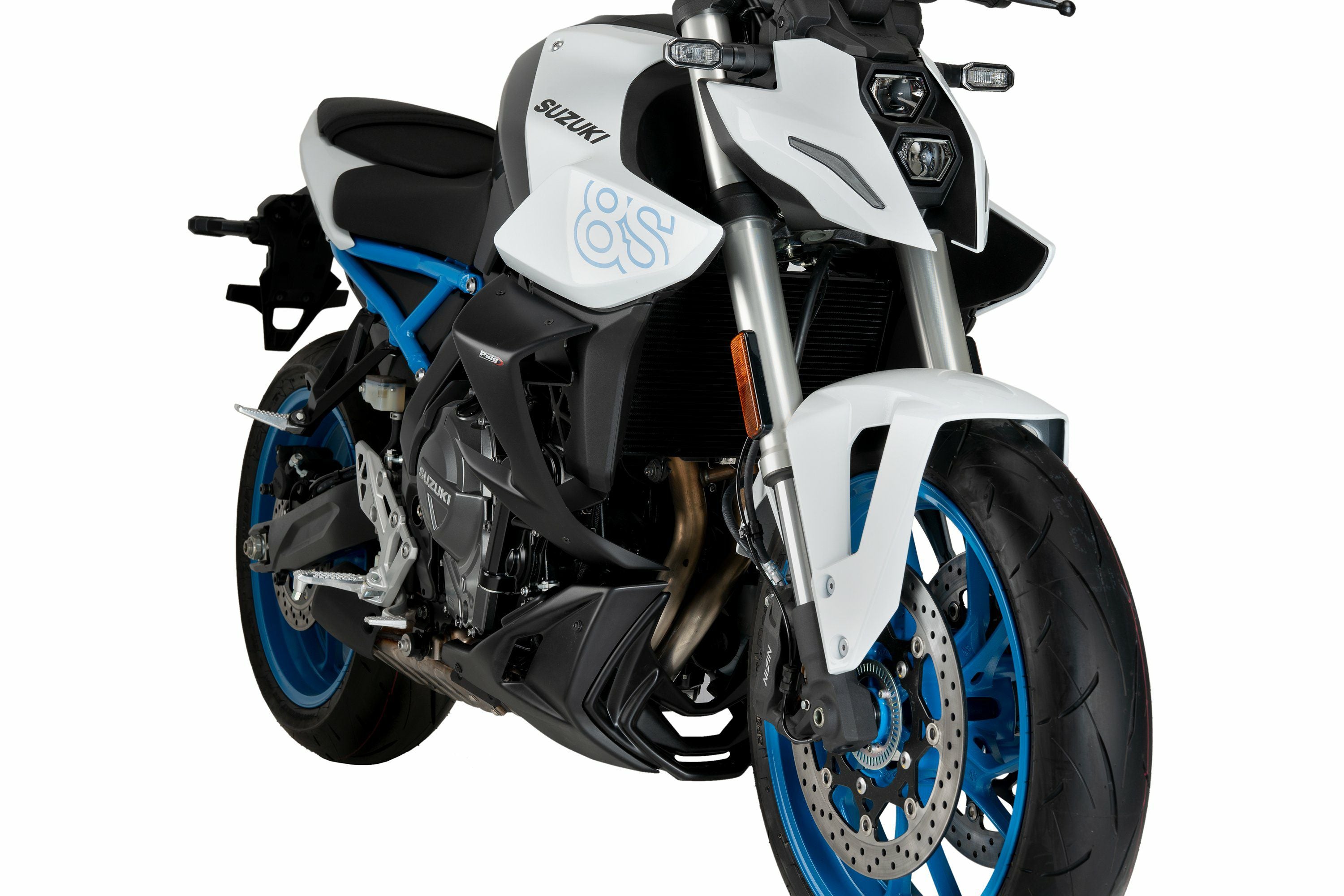 GSX-8S ダウンフォースネイキッド サイドスポイラー Puig | バイク