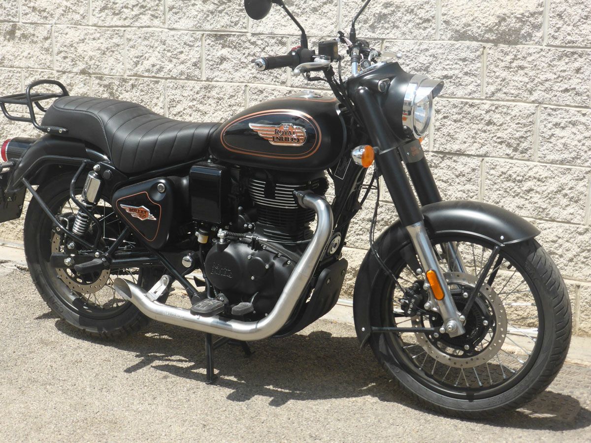 ロイヤルエンフィールド ブリット350 ステンレス1in1 Hot Rod フル