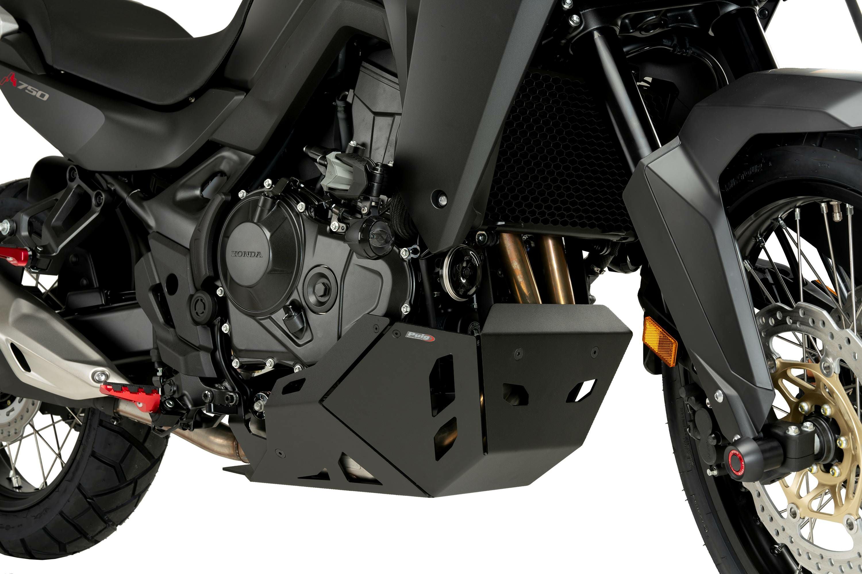 XL750トランザルプ アンダーガード ブラック Puig | バイクカスタム