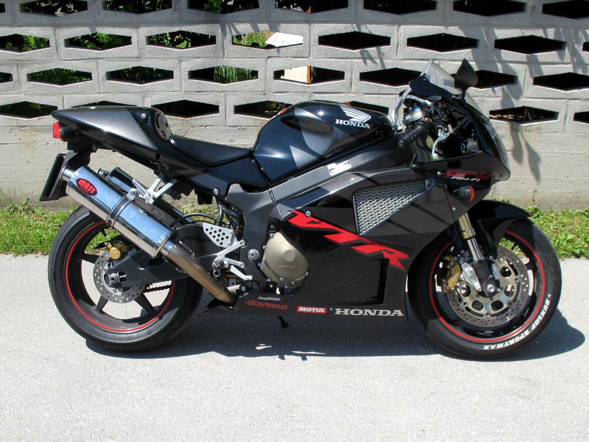 VTR1000SP-2 オーバルステンレス スリップオンマフラー MASS Exhaust