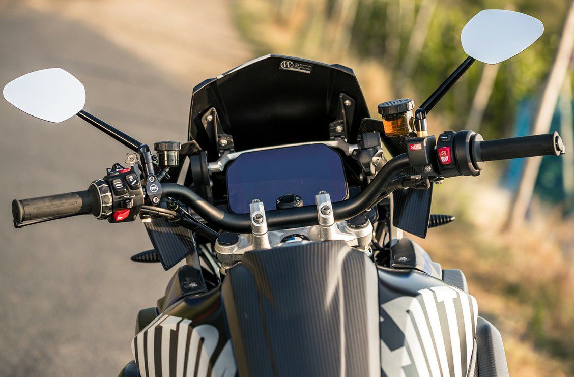 BMW R1300GS R1250GS/R/RS R1200GS S1000XR ハンドルバー ブラック ワンダーリッヒ_3