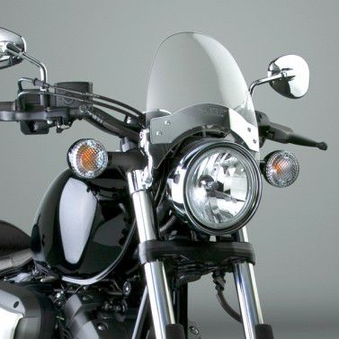 National Cycle スクリーン ウインドシールド ライトスモーク/クローム