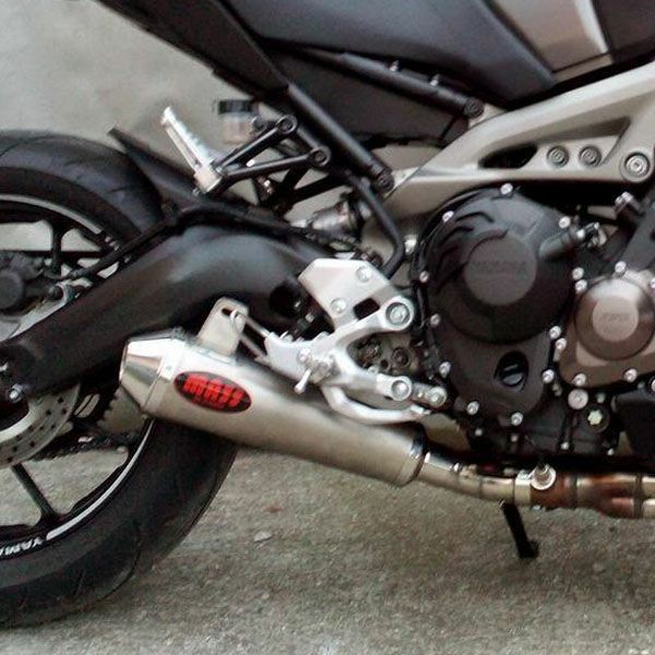 MT-09 Tromb チタン スリップオンマフラー MASS Exhaust | バイク
