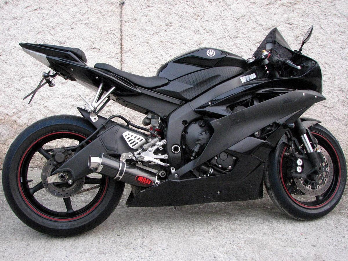 YZF-R6 06-20 GP1 カーボン スリップオンマフラー(ロー) MASS Exhaust