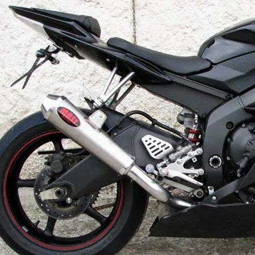 YZF-R6 06-14 Tromb チタン スリップオンマフラー(ハイ) MASS Exhaust