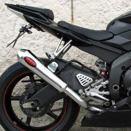 YZF-R6 06-14 Tromb チタン スリップオンマフラー(ハイ) MASS Exhaust