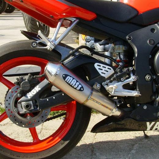 YZF-R6 99-05 Tromb チタン スリップオンマフラー MASS Exhaust