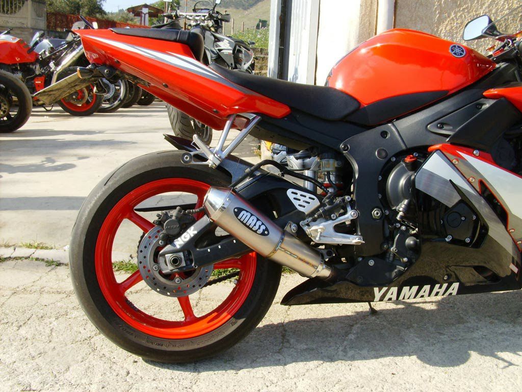 YZF-R6 99-05 Tromb チタン スリップオンマフラー MASS Exhaust