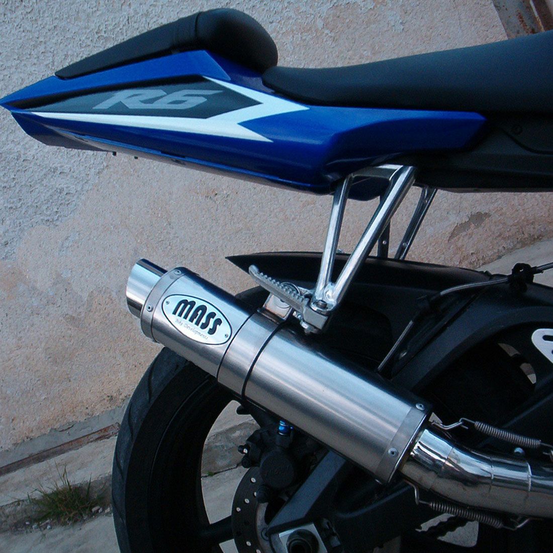 YZF-R6 99-05 GP1 チタン スリップオンマフラー MASS Exhaust | バイク