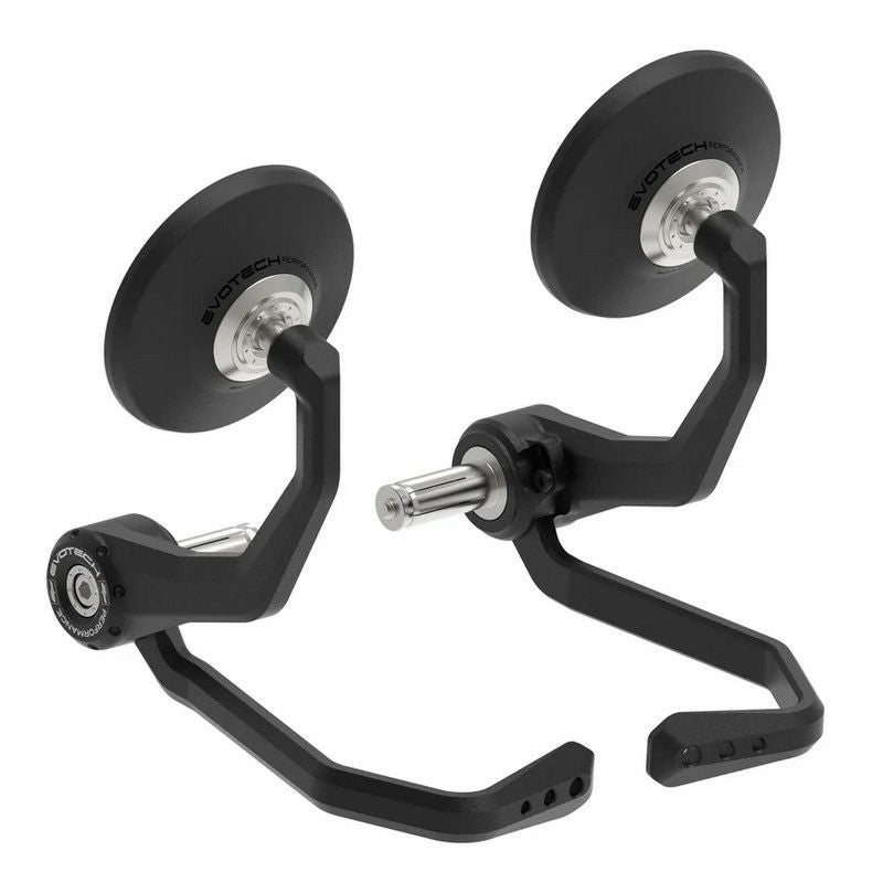 DUCATI ハイパーモタード698モノ/RVE バーエンドミラー & ブレーキ・クラッチプロテクターキット ブラック EVOTECH PERFORMANCE_1