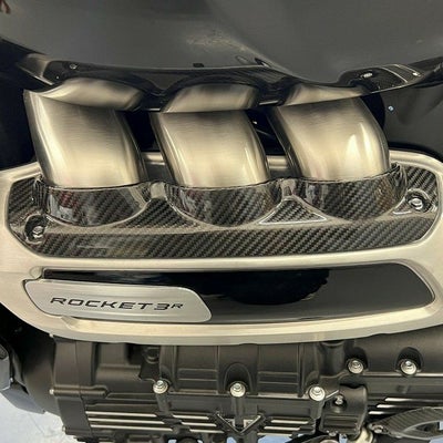 トライアンフ ロケット3R/ロケット3GT インテークカバー ドライカーボン SPEEDRA_1