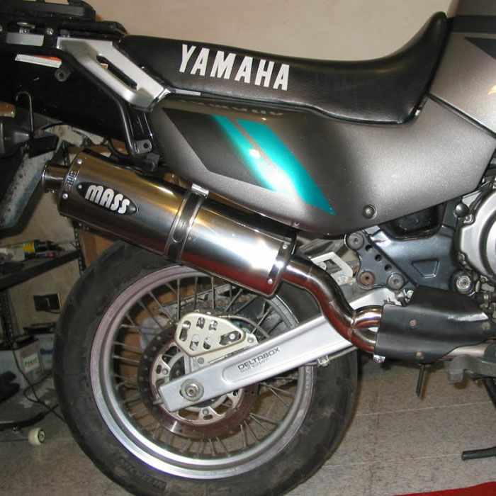 XTZ750スーパーテネレ サイドカウルエンブレム 片側 ヤマハ 純正 新品 廃盤 即納可 Pt XTZ750 スーパーテネレ 89-94 オーバルチタン 2in1 フルエキゾースト