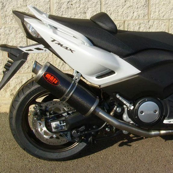 TMAX オーバルカーボン フルエキゾーストマフラー MASS Exhaust