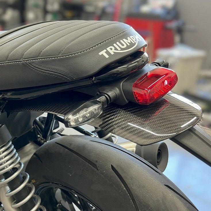 スピードツイン1200 リアフェンダー ドライカーボン SPEEDRA | バイク