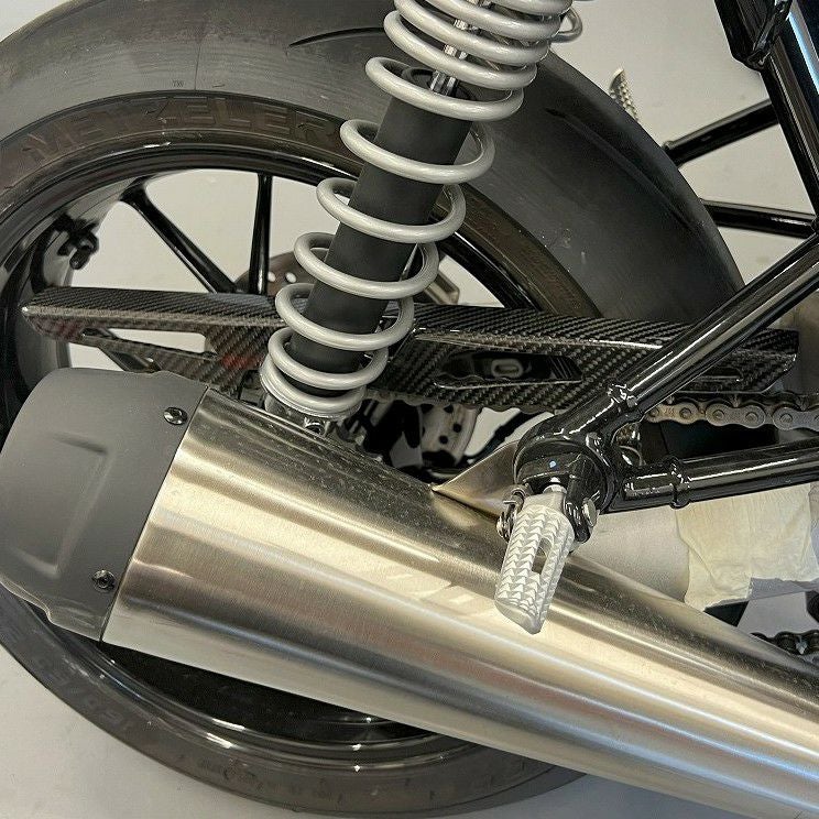 スピードツイン1200 チェーンガード ドライカーボン SPEEDRA | バイク