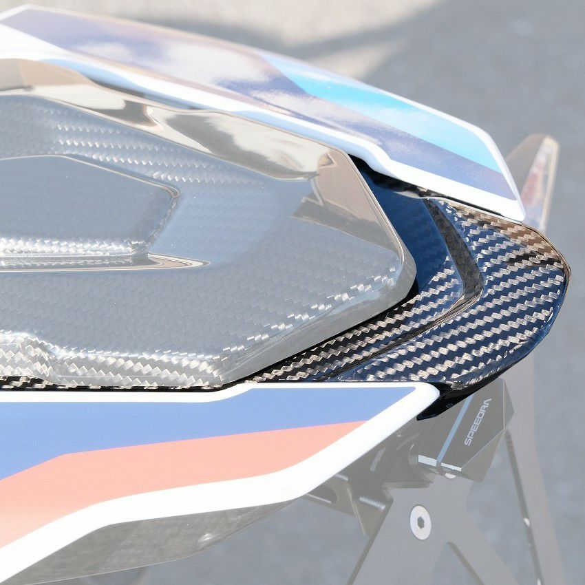 BMW S1000RR リアフェンダー チェーンガード一体式 ドライカーボン