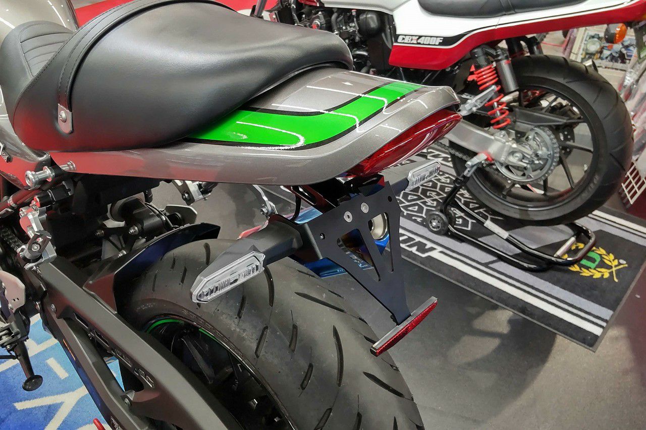 Z900RS/CAFE フェンダーレスキット アルミ削り出し SPEEDRA | バイク