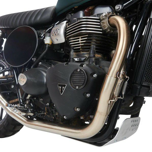 cb350　スクランブラーマフラー書有り　ローリング・ストーンズ 2022 GB350S (2BL-NC59) ｜POWERBOX パイプ ブラックエディション｜SP