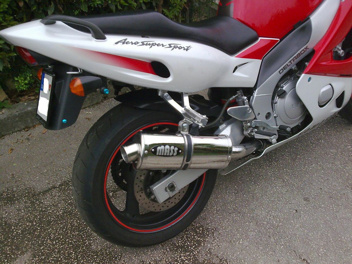 YZF600R サンダーキャット オーバルステンレス スリップオンマフラー