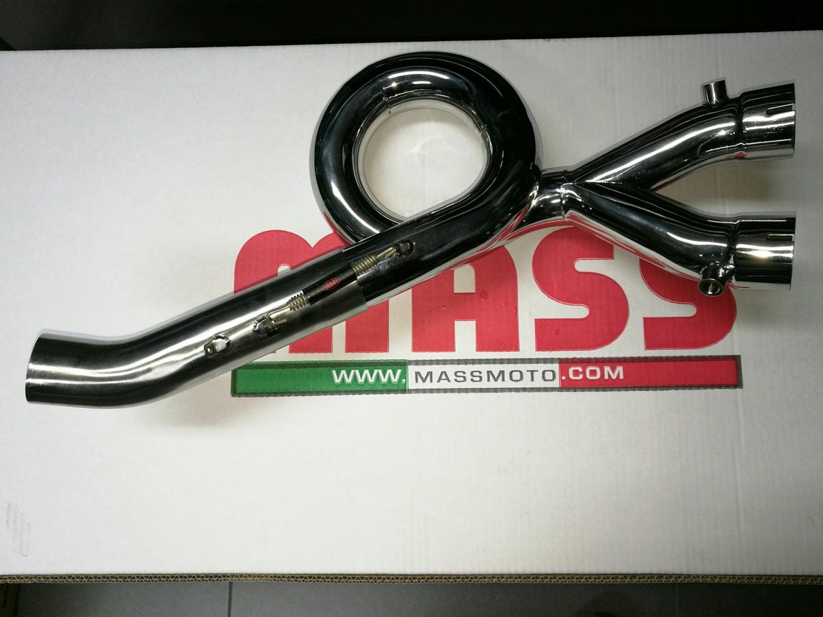 YZF-R1/R1M 15-20 触媒デリートパイプ(ハイフロースポーツ触媒) MASS